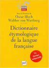 Book cover 202403051722: Oscar Bloch, Walther von Wartburg | Dictionnaire étymologique de la langue française