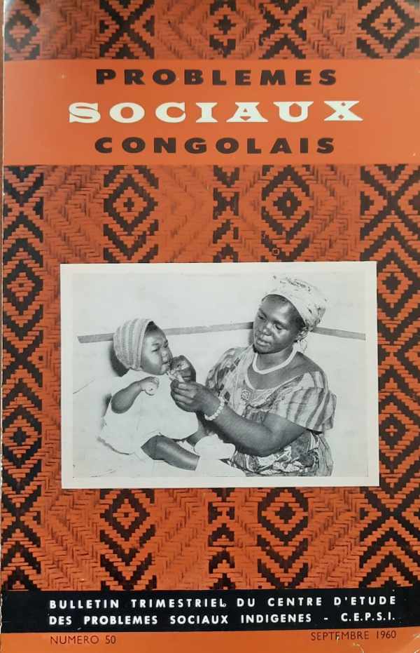 Book cover 202403302237: Divers | Problèmes sociaux congolais, in: Bulletin Trimestriel du Centre d