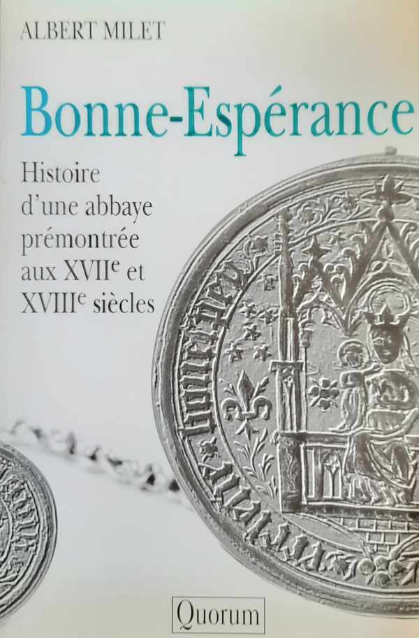 Book cover 202404031323: MILET Albert  | Bonne-Espérance. Histoire d