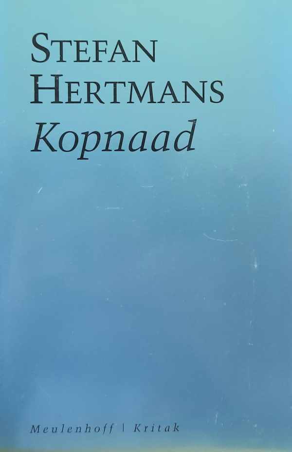 Book cover 202404121641: HERTMANS Stefan | Kopnaad - een tekst voor vier stemmen