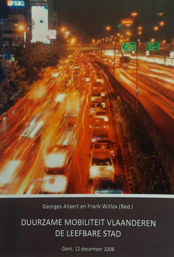Book cover 202404161653: Allaert Georges, WITLOX Frank | Duurzame mobiliteit Vlaanderen. De leefbare stad
