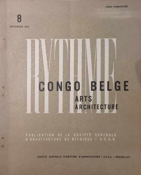 RYTHME - Congo Belge Arts Architecture - N° 8, Décembre 1950