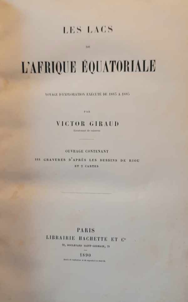 Book cover 202405161516: GIRAUD Victor | Les lacs de l